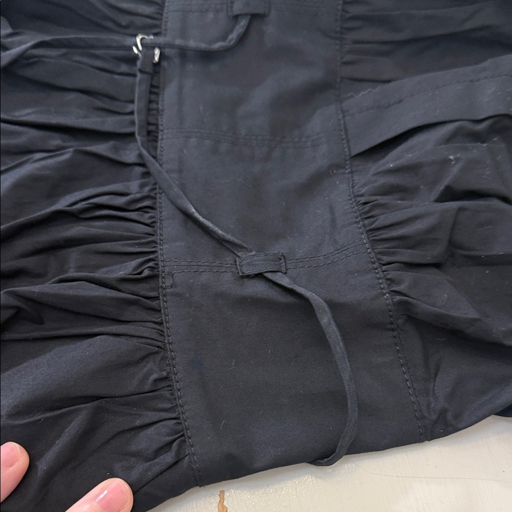 👗J. Crew Fitted-waist shirt-dress in cotton poplin Size 00 Petite - Picture 4 of 9